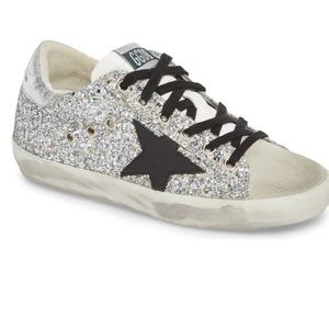 Golden Goose Glitter Superstar Sneakers